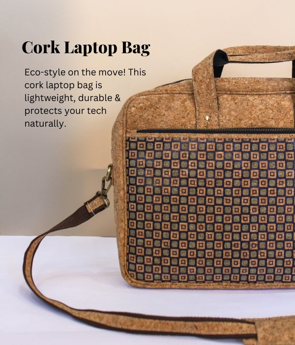 Cork Laptop Bag - Employee Onboarding