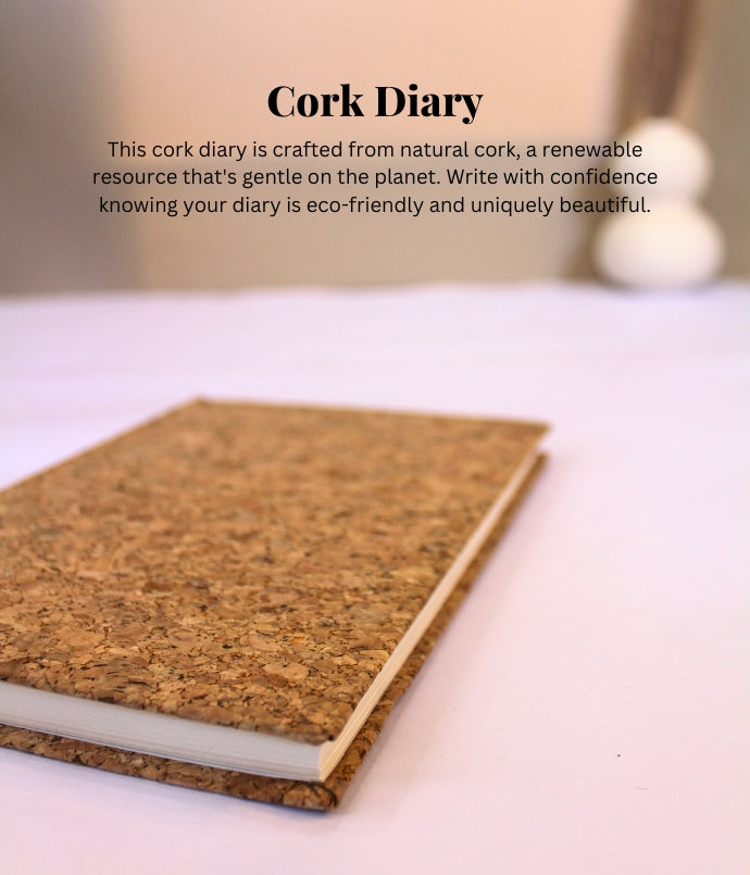 Cork Diary: The Eco-Friendly Journal for Your Thoughts and Plans