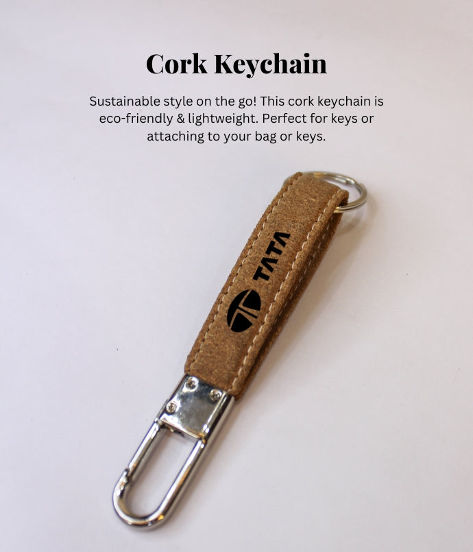 Eco-Friendly Cork Key Chain | Stylish & Sustainable Key Holder
